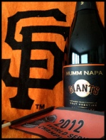 If the Giants are celebrating tonight, it will be with Mumm Napa Giants Brut Prestige.